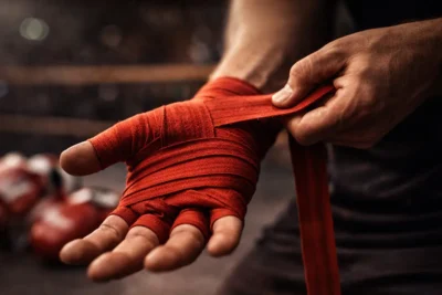 Cómo poner una venda en la mano para boxeo
